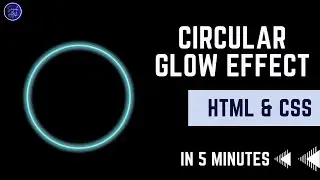 Backend Engineer Created This Design CSS Glowing Ring | CSS Animation | HTML CSS