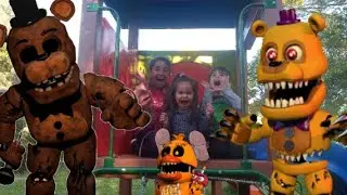 ANIMATRONICS invadiram o parquinho 😰