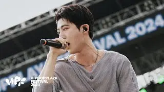 비아이 - BE I + 돗대 + Waterfall LIVE at HIPHOPPLAYA FESTIVAL 2024