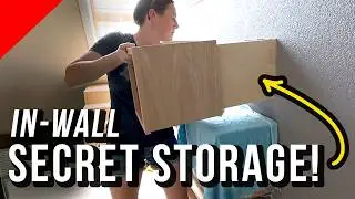 My Secret: Floating Shelf with Hidden Storage