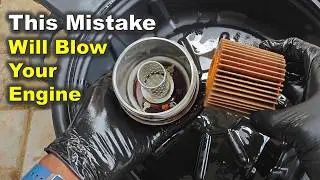 This will damage your ENGINE! Lube Shop Fail / Costly Oil Change Mistake & Early Engine Failure