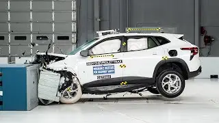 2024 Chevrolet Trax updated moderate overlap IIHS crash test