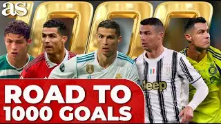 CRISTIANO RONALDO targeting 1000 career GOALS