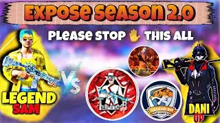 Expose Season 2.0 Legend Sam || Legend BM || Niazi 302 || Legend Dani || Terminatorxx || Plz stop