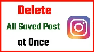 How to delete saved posts on instagram all at once (Android/iphone)