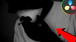 How to create a Black & White Effect in Davinci Resolve (3 Methods) | 1 Minute Tips
