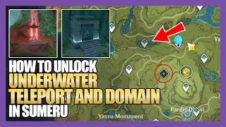 [Guide] How to Unlock Underwater Teleport Waypoint and Domain in Sumeru | Genshin Impact 3.0