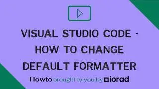 Visual Studio Code - How to change default formatter