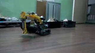 LEPIN MOC - Modded excavator (Lego MOC compatible bricks)