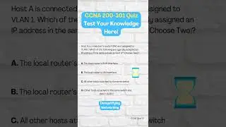 CCNA Quiz 73:IP address scenario 