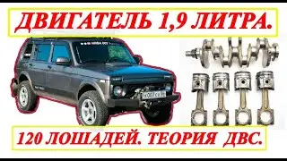 МЕЧТА НИВАВОДА,  ДВИГАТЕЛЬ 👉1,9 ЛИТРА, 120 ЛОШАДЕЙ. ТЕОРИЯ  ДВС.