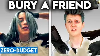 BILLIE EILISH WITH ZERO BUDGET! (Bury a Friend PARODY)