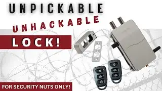 Raykube - the Unpickable and Unhackable Foolproof Remote Smart Door Lock