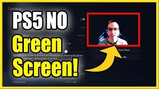 Remove Background without Green Screen PS5 Camera (Live Stream Tutorial)