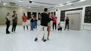 Bachata class from Mertkan and Yesemsu. Dance Festival in Side, Turkey