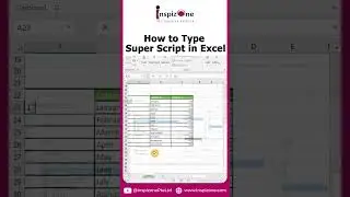 Learn How to Type Superscript in Excel Like a Pro