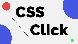 A Click In Pure CSS !