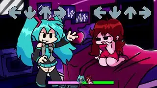 Friday Night Funkin' - Miku x Girlfriend - Animation Mods