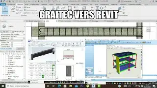 Tutoriels 18 revit ferraillage /Exportations ferraillage poutre Graitec arche vers Revit