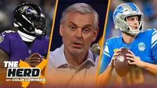 Colins Championship Picks: Ravens dethrone Chiefs at home, Lions cover vs. 49ers | NFL | THE HERD