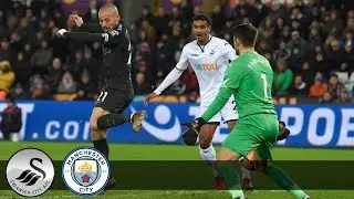 Swansea City Vs Manchester City - 0 : 4 Premier League Highlights & Goals ( 13 December 2017 )