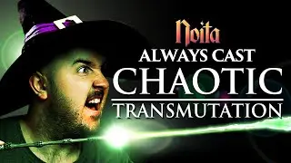 Always Cast Chaotic Transmutation - EPIC find! Noita Gameplay