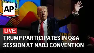 LIVE: Trump Q&A at NABJ convention in Chicago (FULL STREAM)