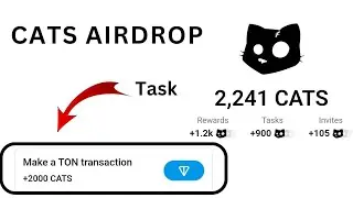 Cats make a TON transaction|Cats Airdrop