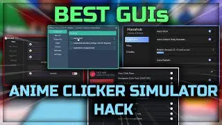 Anime Clicker Simulator Script Hack GUI 🔥 AUTO FARM, AUTO BOSS FARM,  AUTO EGG, AUTO UPGRADE & MORE!