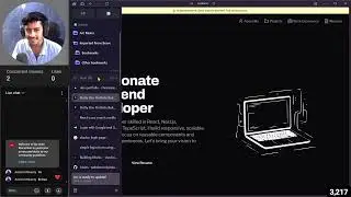 Live🔴Day - 8 Creating a Dev Portfolio Builder App (Full Stack) With Next.js & React.js