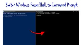 how to replace windows powershell to command prompt | windows 10 | Easy Tutorial