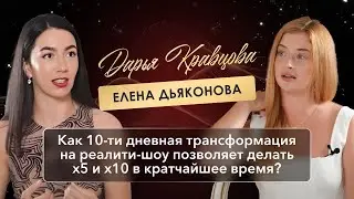 Часть 2. Как 10-ти дневная трансформация на реалити-шоу позволяет делать х5и х10 в кратчайшее время?