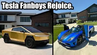 Cybertruck vs. $3,000,000 Koenigsegg Agera.