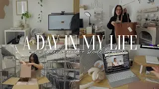 A Day In My Life As A Content Creator + Small Biz Owner 2024