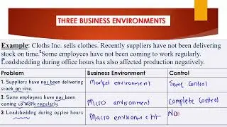 Gr 12 Business Studies (P1): Sectors & Environments