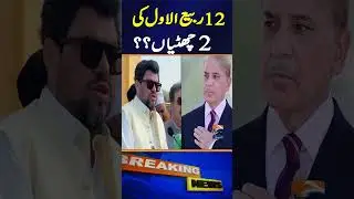 Rabi-ul-Awwal Holidays: 11th & 12th ? | Breaking News| Geo News