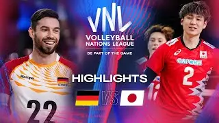 2024 VNL Full Set 5 Japan vs Germany 👀