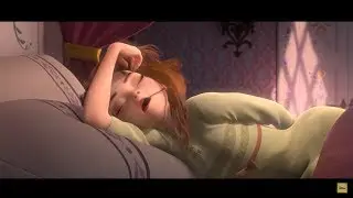 Frozen: Mejores momentos - Anna se despierta | Disney Junior Oficial