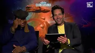 The cast of Ant-Man and the Wasp: Quantumania responds to Twitter questions.