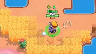 Amazing Carl gameplay!🚀🔥 Solo showdown in Brawl Stars!