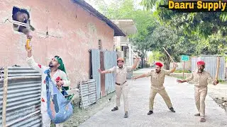 Daaru Supply v/s Police || New Funny Comedy Video || Bindas Fun Nonstop