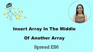 Insert an array in the middle of another array in JavaScript