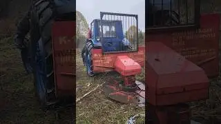Кусторез сломался в поле. Чем мы заняты осенью 