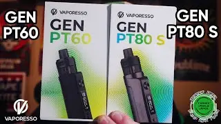 GEN PT60 and GEN PT80 S by Vaporesso | Top Airflow Pod Mods!