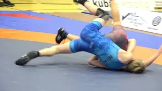 Wrestling / Ringen, MDM 2024, Greiz, Jugend A (U17), 45 kg, Freestyle, Wagenknecht - Brederlow