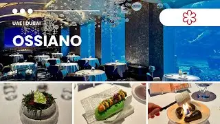 🇦🇪 [Ossiano] 1 MICHELIN starred dining experience with sharks and fish in an aquarium | UAE – Dubai