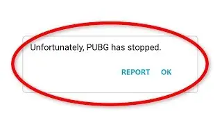 How To Fix Unfortunately PUBG  Has Stopped Error ||  Android Mobile