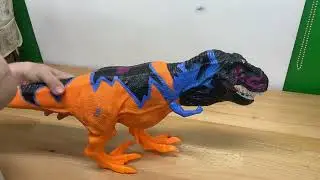 1998 Jurassic Park Chaos Effect T-Rex demo