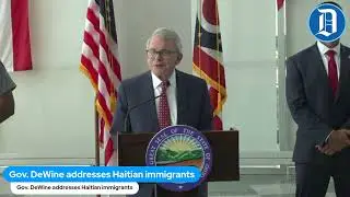 LIVE: Gov. Mike DeWine press conference on Haitian migrants in Springfield after JD Vance comments