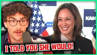 Kamala Harris is SURGING in the Polls | Hasanabi Reacts